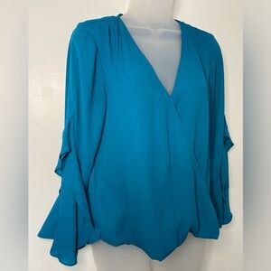 INC Wrap Blouse Size Petite Small